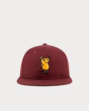 Load image into Gallery viewer, L&amp;L – Maus Smart – &#39;92 Snapback maroon Size: 3-6 YEARS
