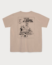 Load image into Gallery viewer, L&amp;L – Lucky Luke 7 Histoires – &#39;89 Band T-Shirt brown
