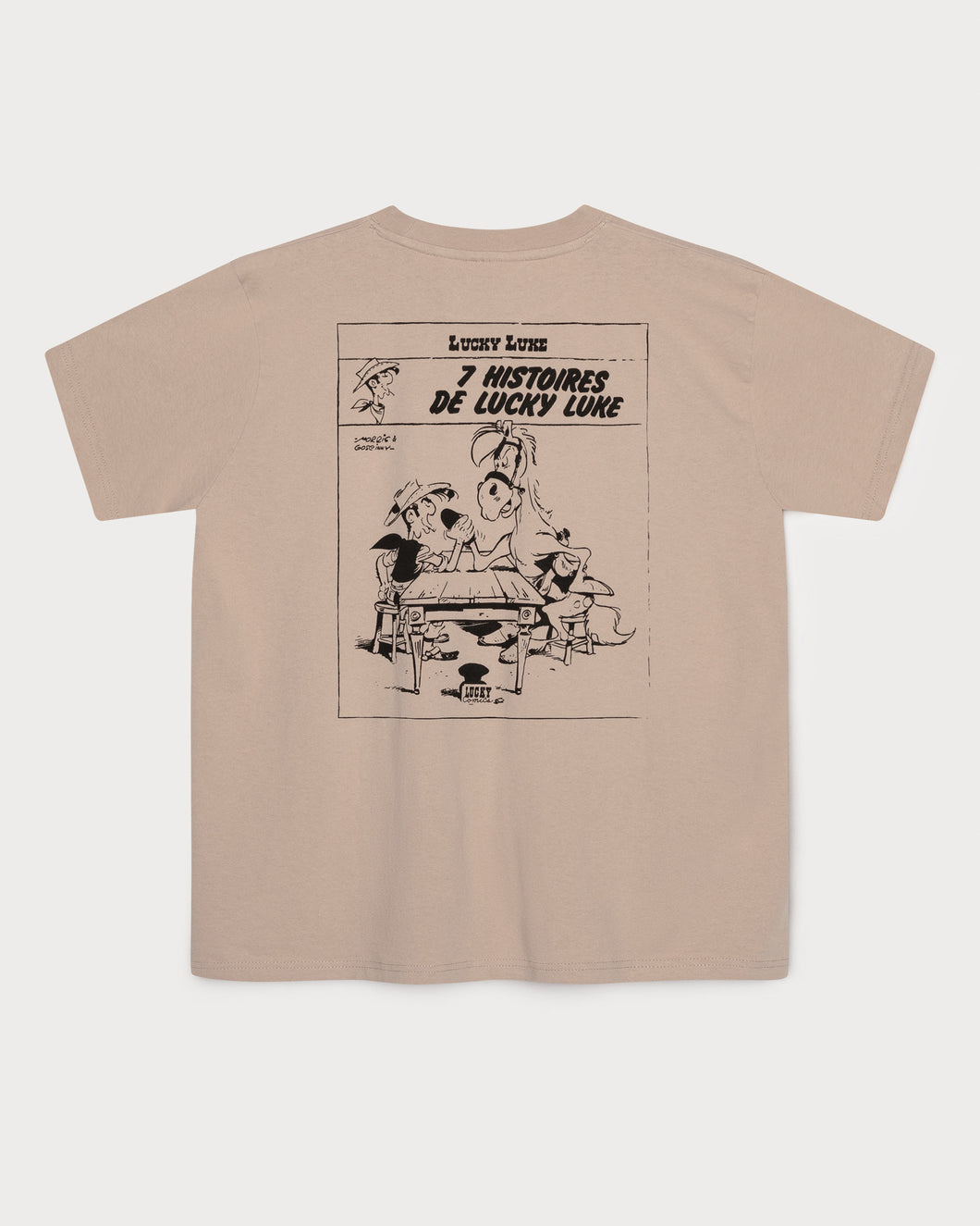 L&L – Lucky Luke 7 Histoires – '89 Band T-Shirt brown