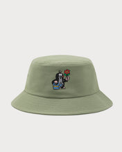 Load image into Gallery viewer, L&amp;L – Maulwurf Garden – &#39;96 Bucket Hat green
