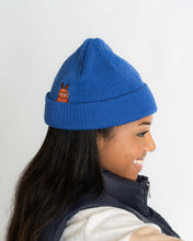 Load image into Gallery viewer, L&amp;L – Maus Hey! – &#39;04 Fisherman Beanie blue Size: ONE SIZE
