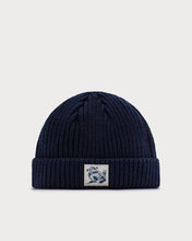 Load image into Gallery viewer, L&amp;L – Astérix Flâner – &#39;30 Docker Beanie navy Size: ONE SIZE
