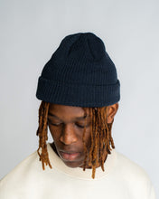 Load image into Gallery viewer, L&amp;L – Elefant Hmm? – &#39;04 Fisherman Beanie navy Size: ONE SIZE
