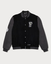 Load image into Gallery viewer, L&amp;L – SGE College Letter – &#39;30 Varsity Jacket black/gray
