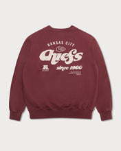 Load image into Gallery viewer, L&amp;L – NFL Classics Chiefs – ’96 Box Sweater maroon
