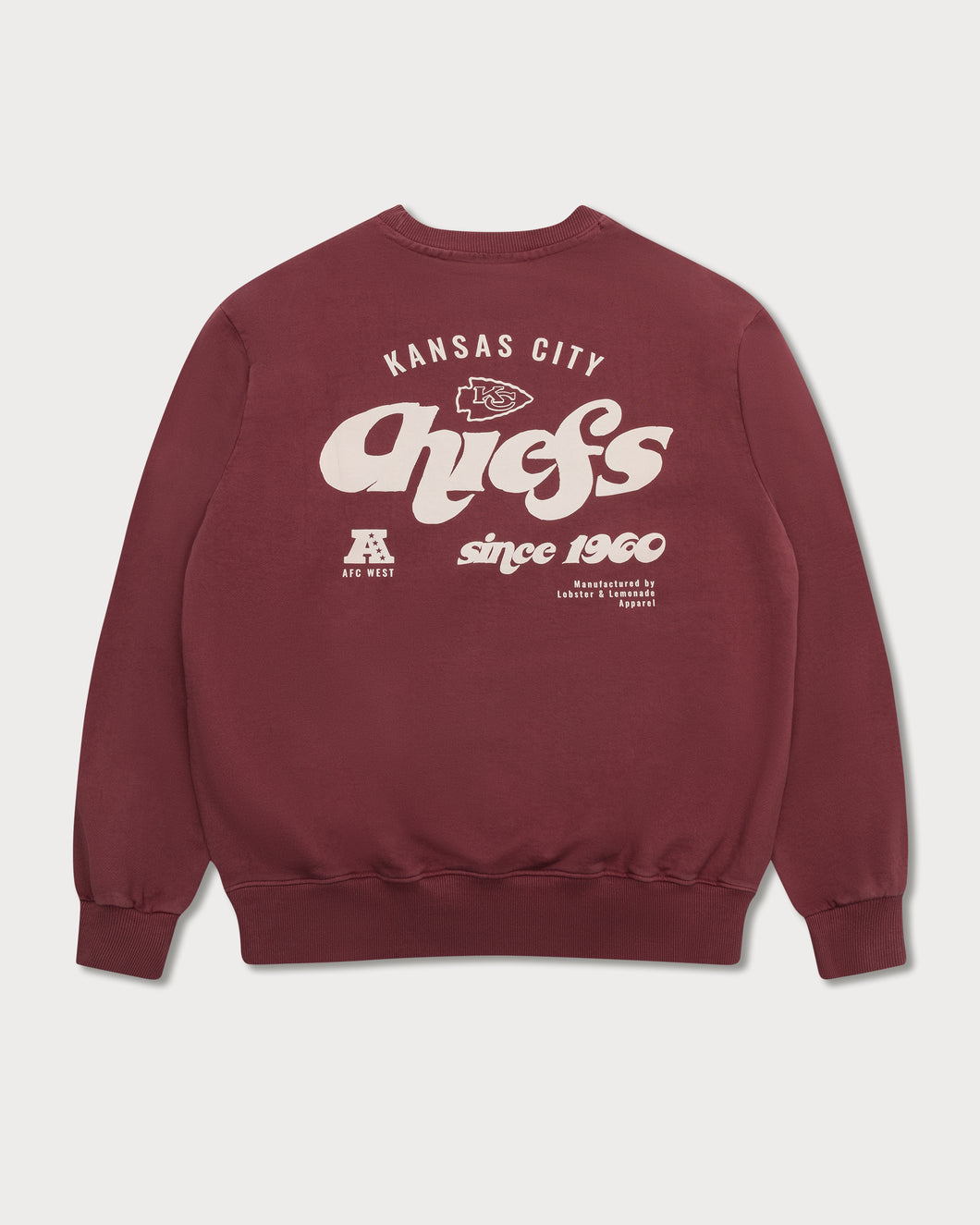 L&L – NFL Classics Chiefs – ’96 Box Sweater maroon