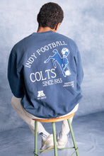 Load image into Gallery viewer, L&amp;L – NFL Classics Colts – ’96 Box Sweater navy
