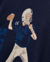 Load image into Gallery viewer, L&amp;L – NFL 23 Series Colts Quarterback – ’81 Knit Sweater navy
