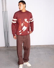 Load image into Gallery viewer, L&amp;L – NFL 23 Series Chiefs Quarterback – ’81 Knit Sweater maroon
