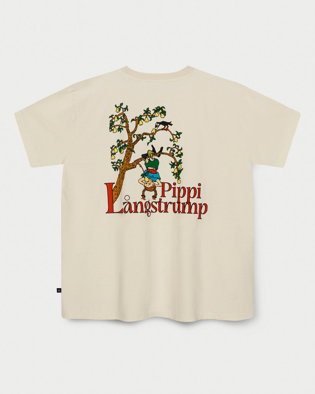 L&L – Långstrump Pear Tree – ‘89 Band T-Shirt beige