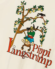 Load image into Gallery viewer, L&amp;L – Långstrump Pear Tree – ‘89 Band T-Shirt beige

