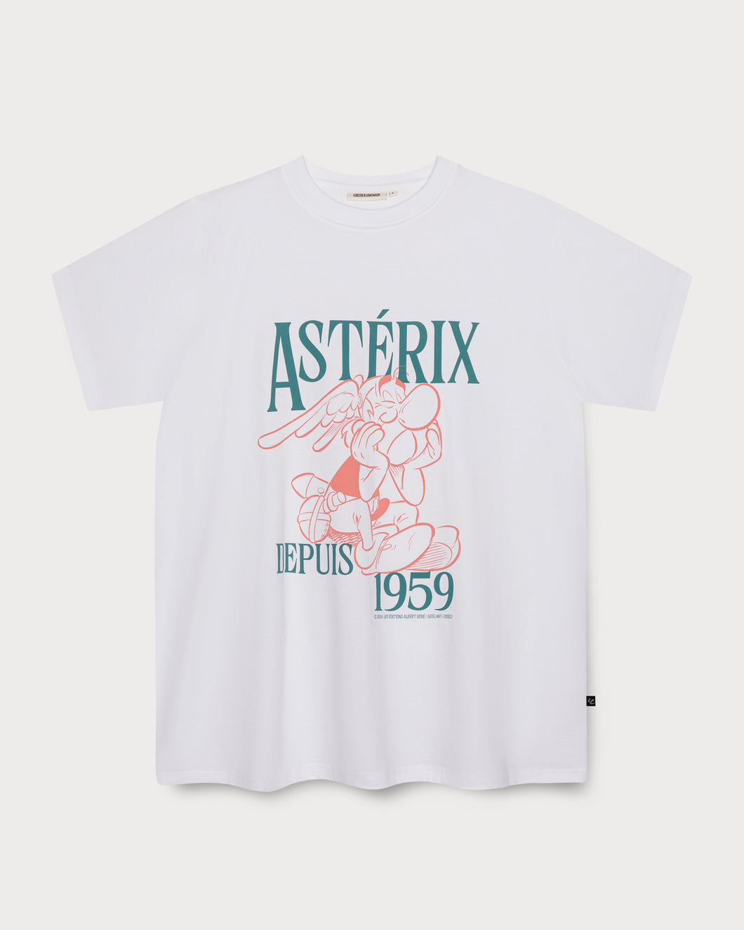 L&L – Astérix Depuis 1959 – '94 Campus T-Shirt white