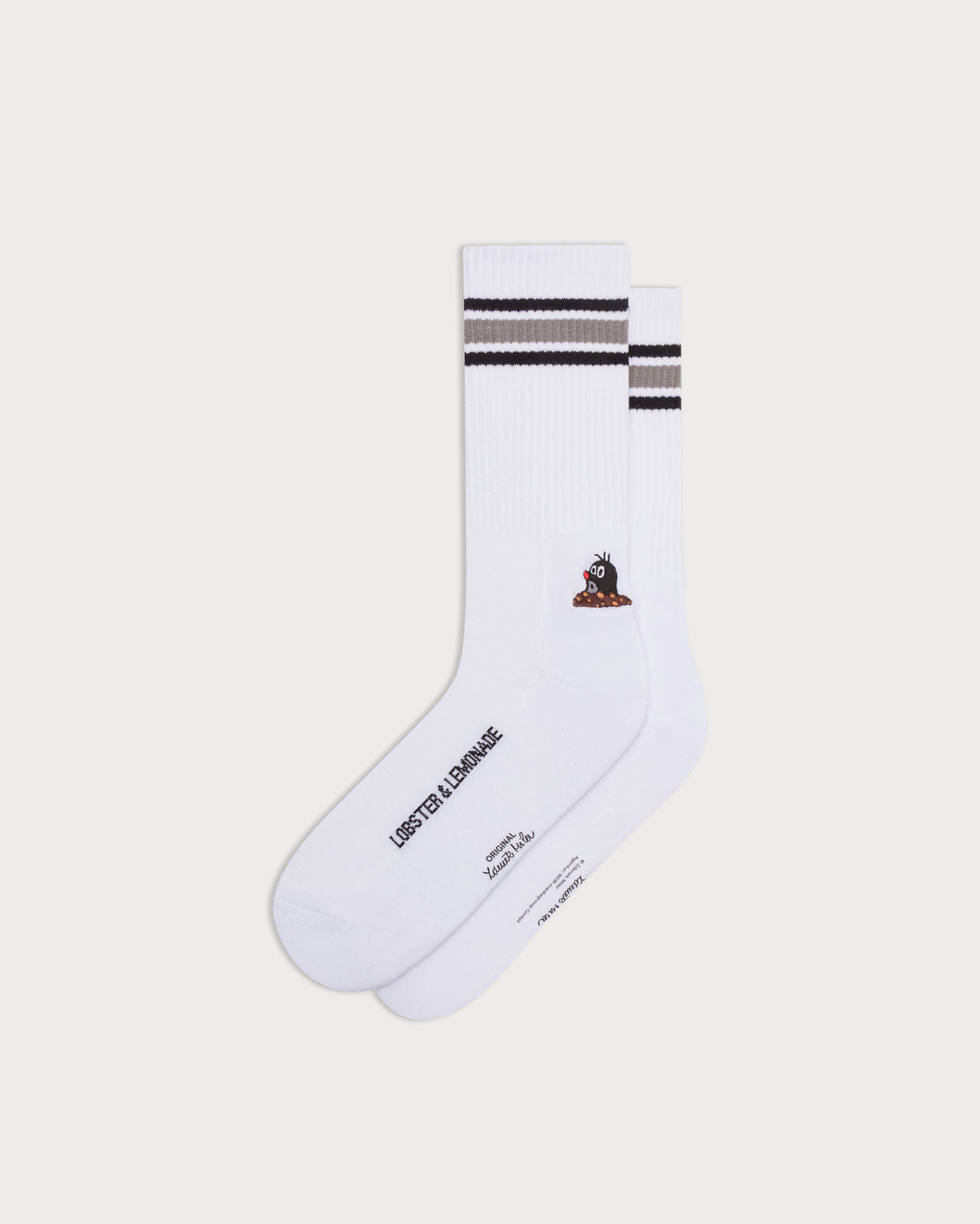 L&L – Maulwurf Huh? – '90 Sport Socks white