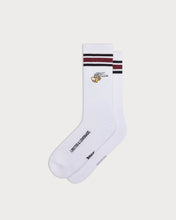 Load image into Gallery viewer, L&amp;L – Astérix Profil – &#39;90 Sport Socks white
