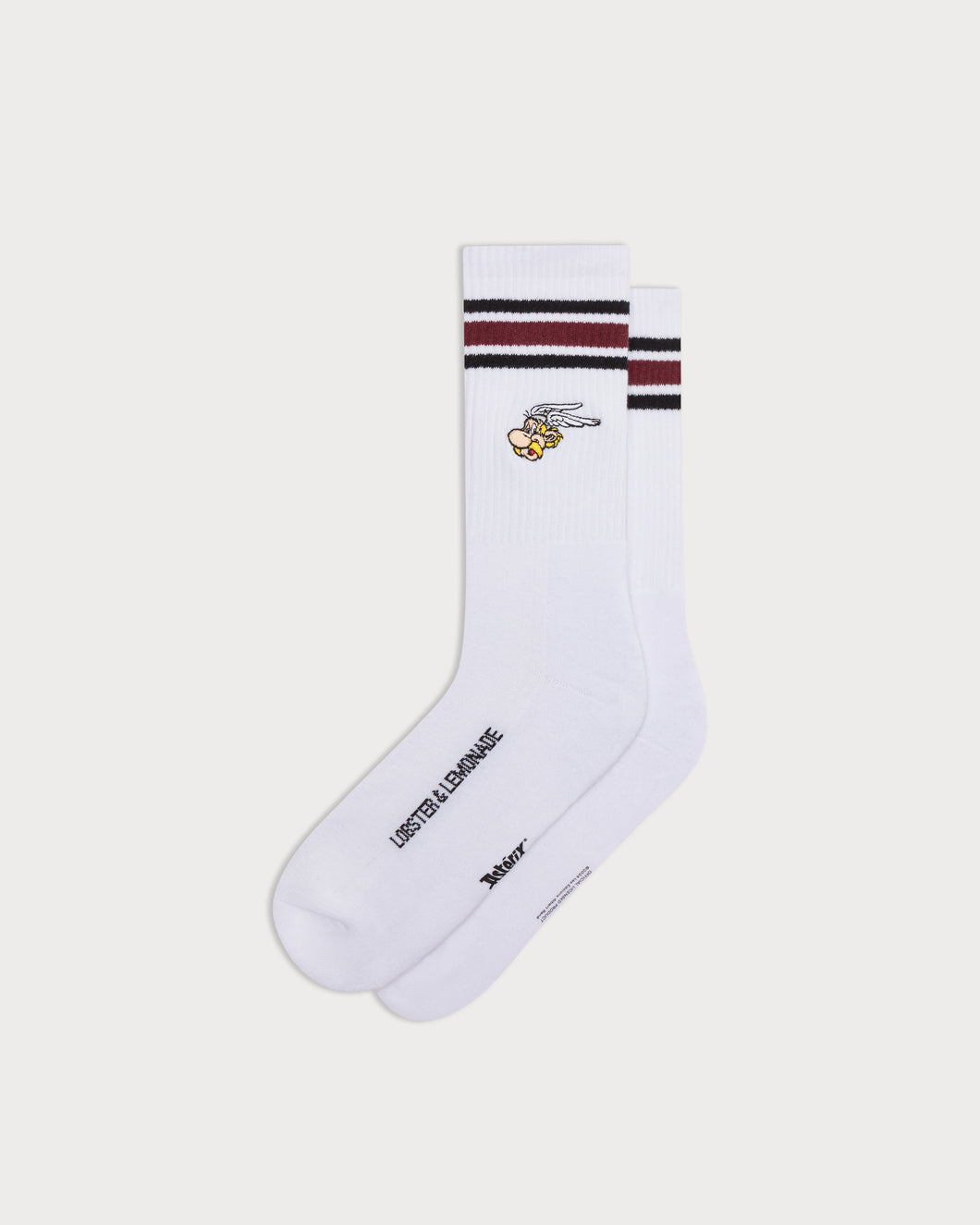 L&L – Astérix Profil – '90 Sport Socks white