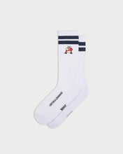 Load image into Gallery viewer, L&amp;L – Obélix Profil – &#39;90 Sport Socks white
