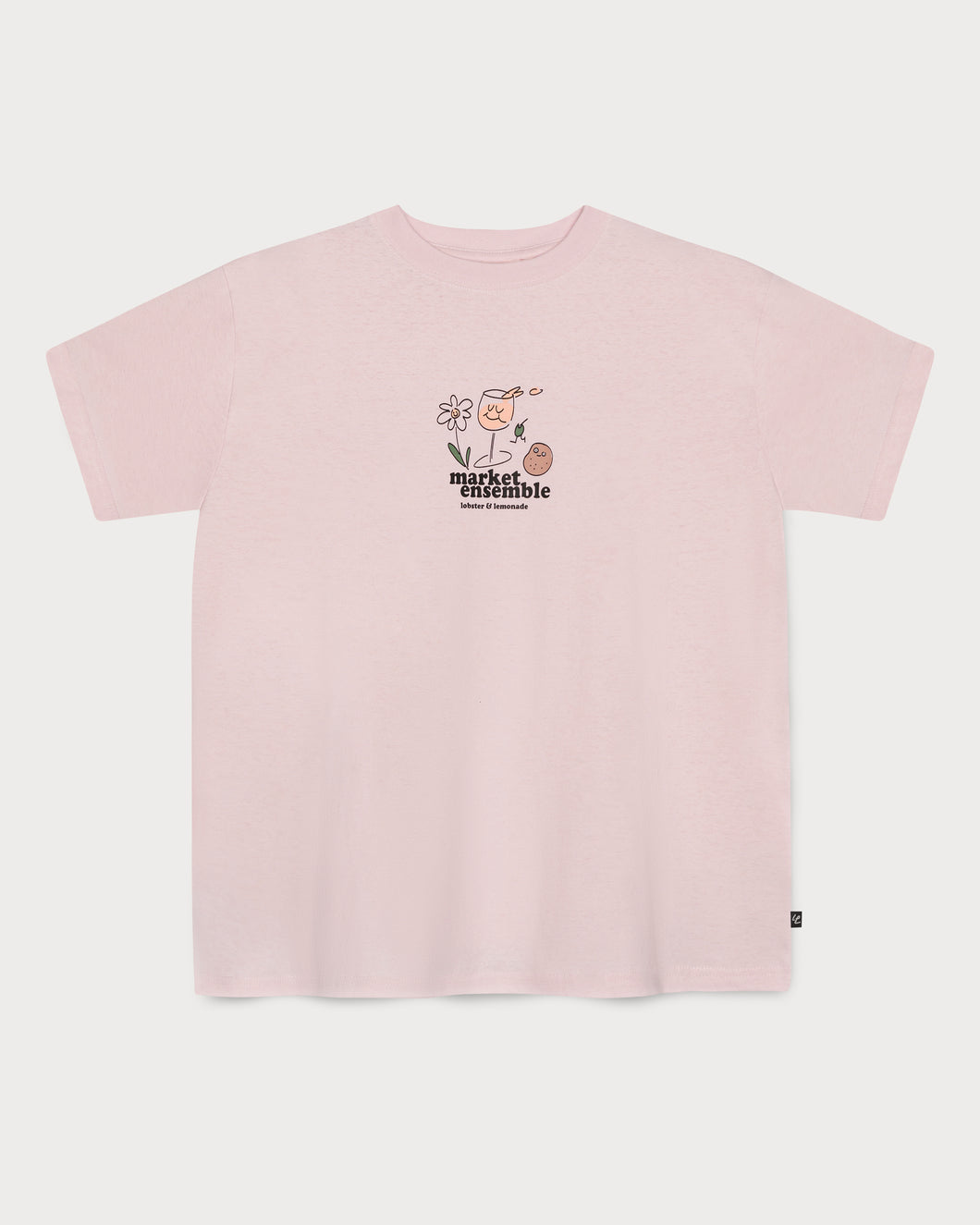 L&L – Urban Culture Market Ensemble – '89 Band T-Shirt pink