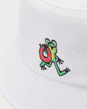 Load image into Gallery viewer, L&amp;L – Maulwurf Friends Lake Day – &#39;82 Fan Bucket Hat white Size: 1-3 YEARS
