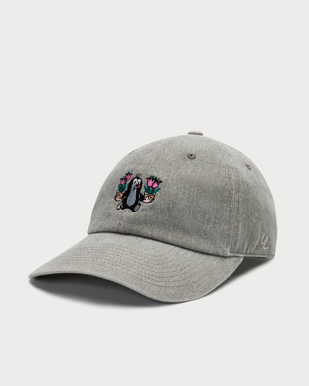 L&L – Maulwurf Flowers – '16 Dad Cap gray Size: ONE SIZE