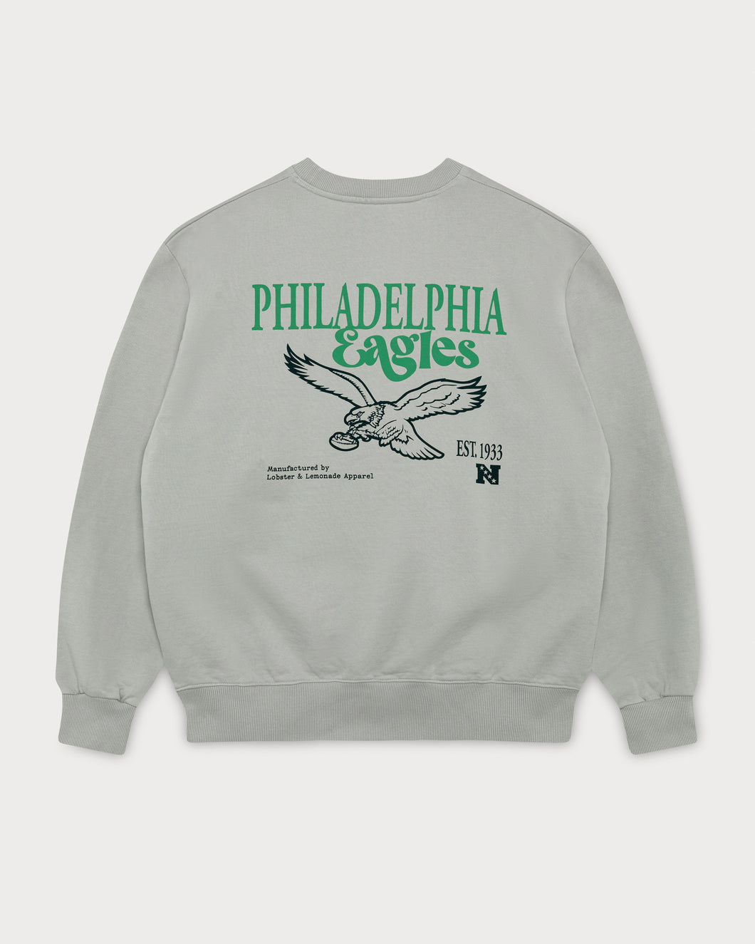 L&L – NFL Classics Eagles – ’96 Box Sweater gray