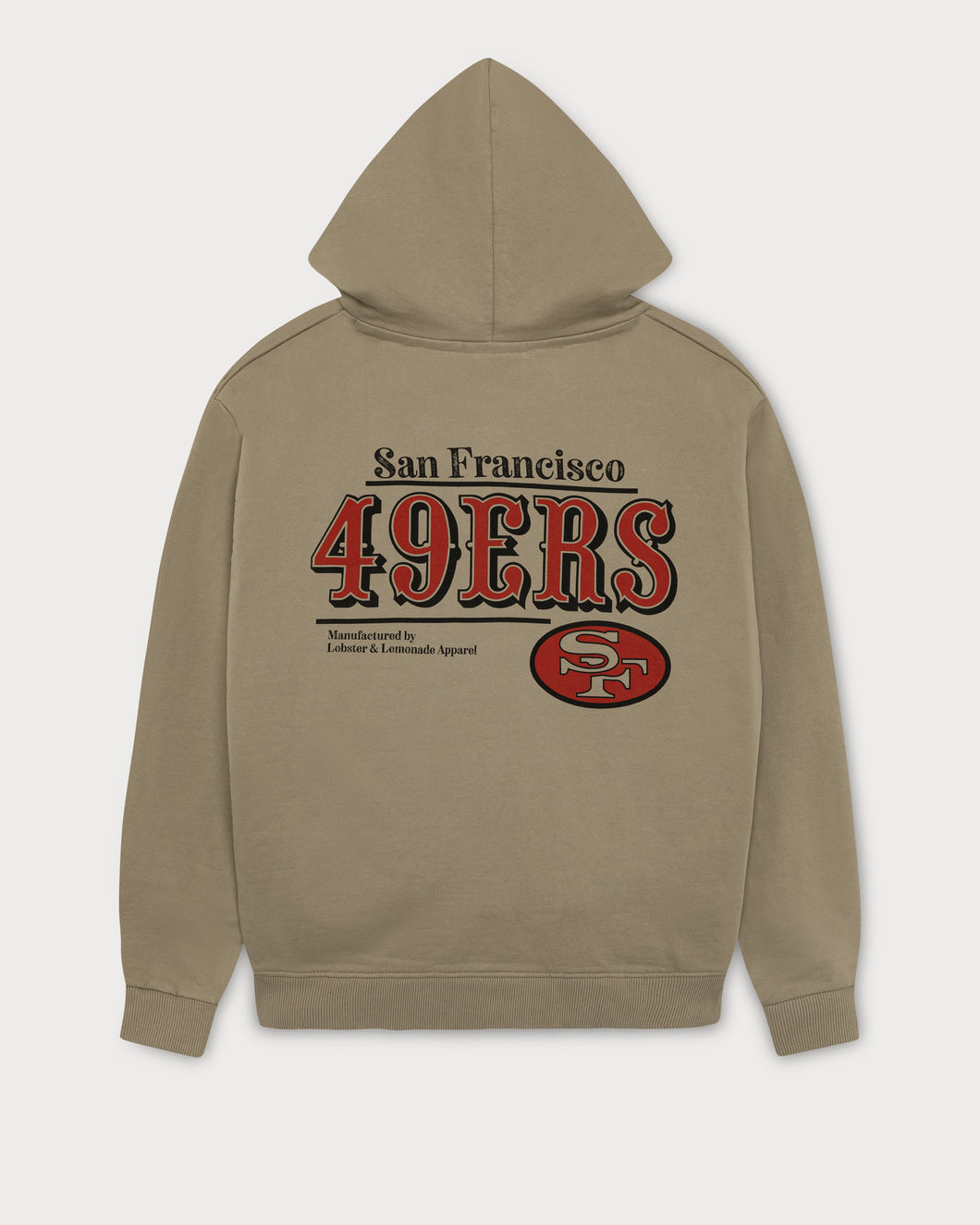 L&L – NFL Classics 49ers – '76 Boxer Hoodie brown