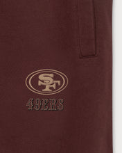 Load image into Gallery viewer, L&amp;L – NFL Classics 49ers – &#39;06 Sweatpants maroon
