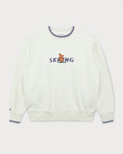 Load image into Gallery viewer, L&amp;L – Maus Skiing – &#39;96 Box Sweater gray
