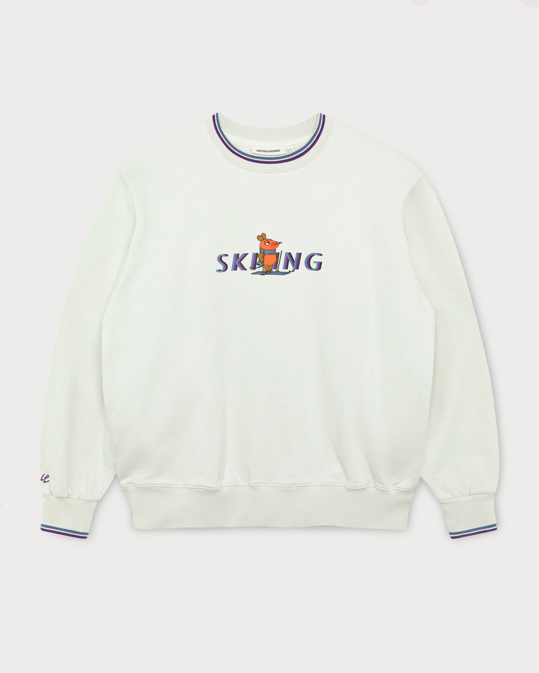 L&L – Maus Skiing – '96 Box Sweater gray