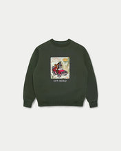 Load image into Gallery viewer, L&amp;L – Maulwurf Off-Road – &#39;86 Crew Sweater Kids green
