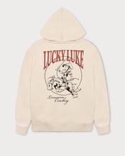 Load image into Gallery viewer, L&amp;L – Lucky Luke Lonesome – &#39;76 Boxer Hoodie cream
