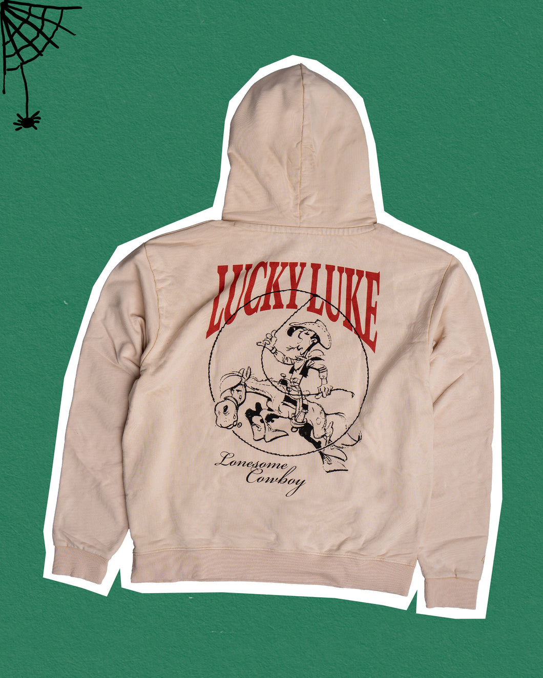 L&L – Lucky Luke Lonesome – '76 Boxer Hoodie cream