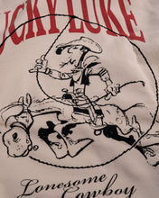 Load image into Gallery viewer, L&amp;L – Lucky Luke Lonesome – &#39;76 Boxer Hoodie cream
