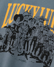 Load image into Gallery viewer, L&amp;L – Lucky Luke Squad – &#39;96 Box Sweater gray
