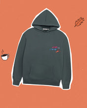 Load image into Gallery viewer, L&amp;L – Lobster and Lemonade Drawing – &#39;18 Street Hoodie gray
