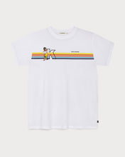 Load image into Gallery viewer, L&amp;L – Karla Kolumna Farbfilm – &#39;77 T-Shirt white
