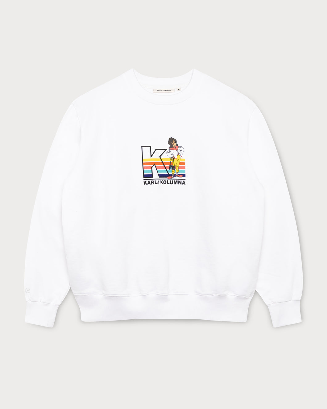 L&L – Karla Kolumna Farbfilm – '96 Box Sweater white