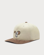 Load image into Gallery viewer, L&amp;L – Snoopy Backyard Bowl – &#39;98 Team Snapback cream/brown
