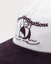 Lade das Bild in den Galerie-Viewer, L&amp;L – Snoopy Dream Destinations – &#39;15 Merch Cap white/purple
