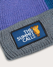 Load image into Gallery viewer, L&amp;L – Maus Summit – &#39;30 Docker Beanie gray/purple/blue
