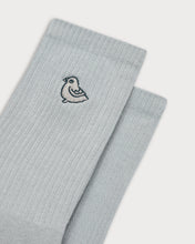 Load image into Gallery viewer, L&amp;L – Urban Culture Pigeon – &#39;90 Sport Socks gray
