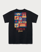 Load image into Gallery viewer, L&amp;L – NFL MUC Game Poster – &#39;94 Campus T-Shirt black
