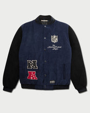 Lade das Bild in den Galerie-Viewer, L&amp;L – NFL Core – &#39;30 Varsity Jacket navy

