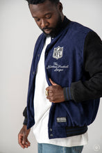 Lade das Bild in den Galerie-Viewer, L&amp;L – NFL Core – &#39;30 Varsity Jacket navy
