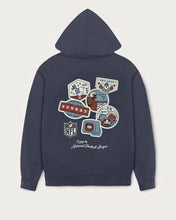 Load image into Gallery viewer, L&amp;L – NFL Core – &#39;76 Boxer Hoodie navy
