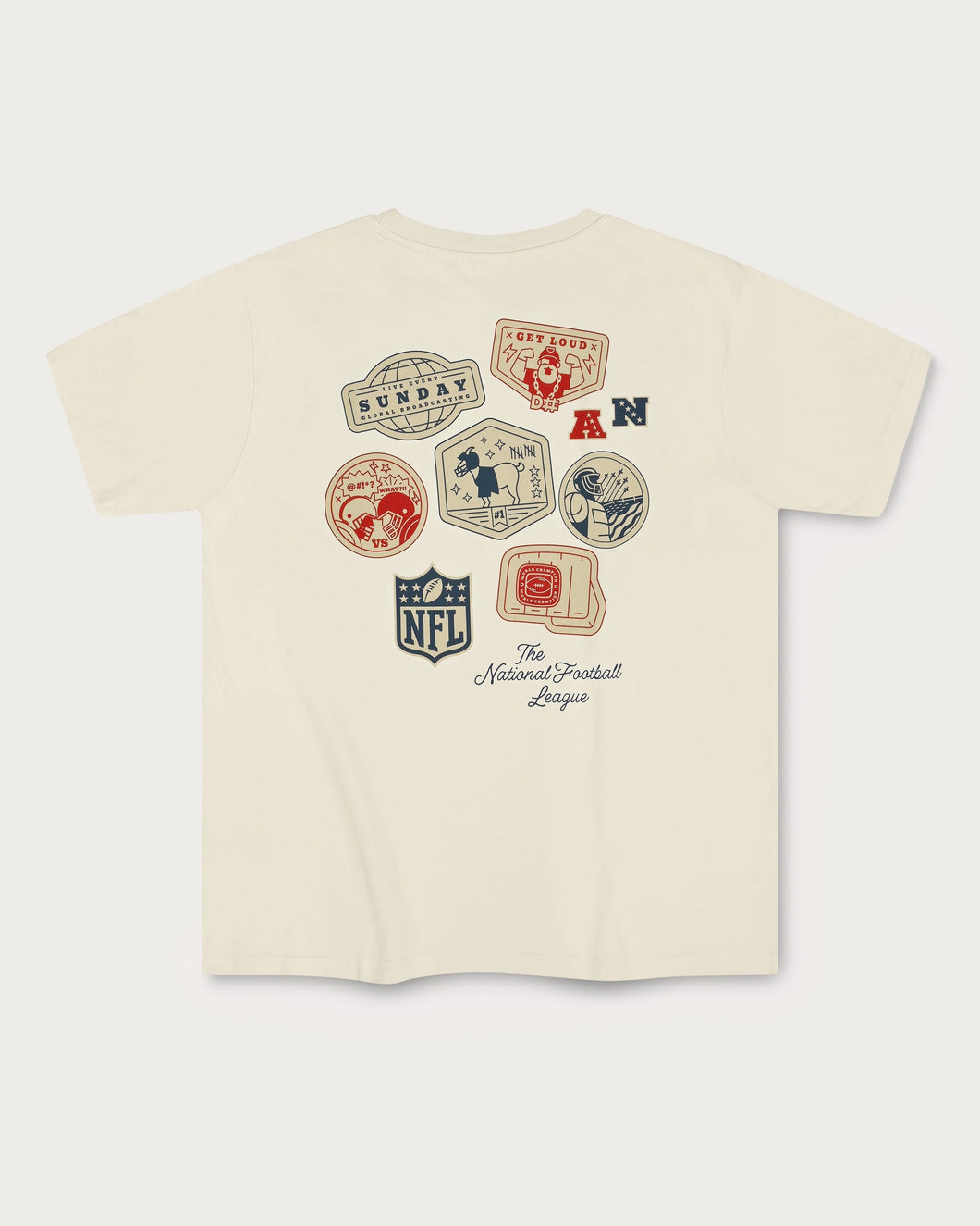 L&L – NFL Core – ’89 Band T-Shirt cream