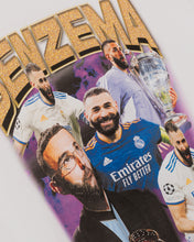 Lade das Bild in den Galerie-Viewer, TPG – Retro Football Gang Benzema – T-Shirt white
