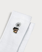 Load image into Gallery viewer, L&amp;L – Lucky Luke Love Hate – 2-Pack Socks white
