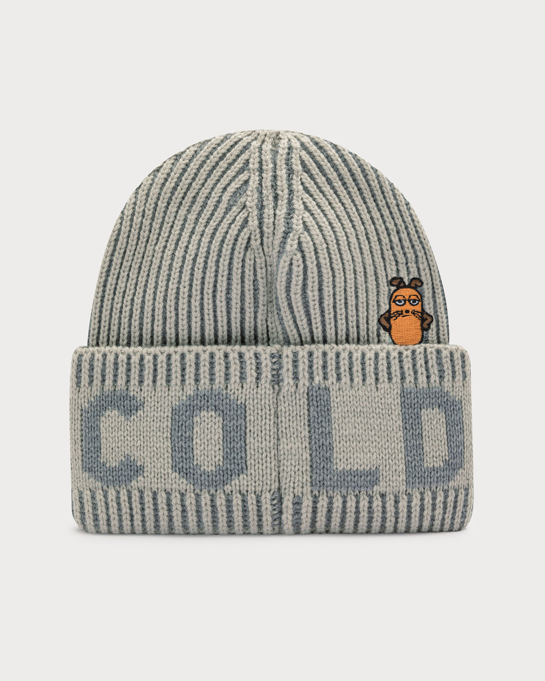 L&L – Maus Cold – '24 Riffel Beanie beige/gray