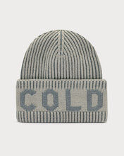 Load image into Gallery viewer, L&amp;L – Maus Cold – &#39;24 Riffle Beanie beige/gray
