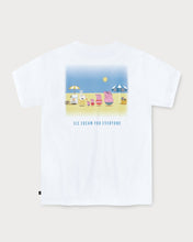 Lade das Bild in den Galerie-Viewer, L&amp;L – Peppa Pig Ice Cream – &#39;94 Campus T-Shirt white
